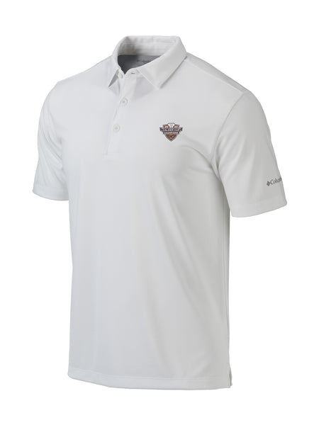 Men's Columbia White Boston Red Sox Omni-Wick Drive Polo