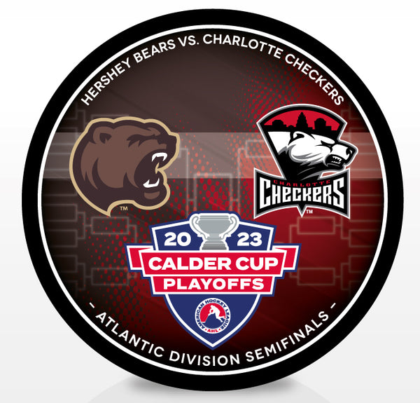 2023 AHL Calder Cup Playoffs Dueling Puck Texas Stars vs Rockford IceHogs