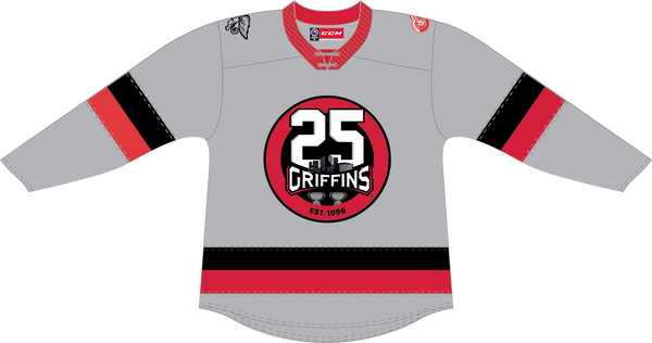 CCM Quicklite Grand Rapids Griffins Premier 25th Anniversary Jersey –