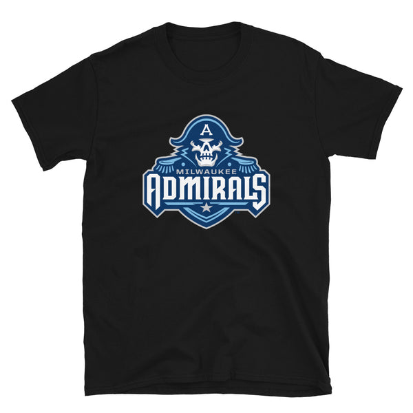 Milwaukee Admirals Adult Primary Logo Long Sleeve Shirt –