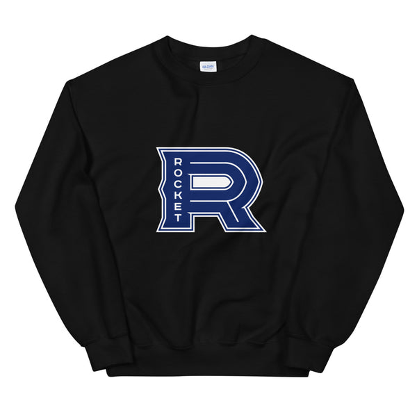 Laval Rocket Adult Primary Logo Crewneck Sweatshirt