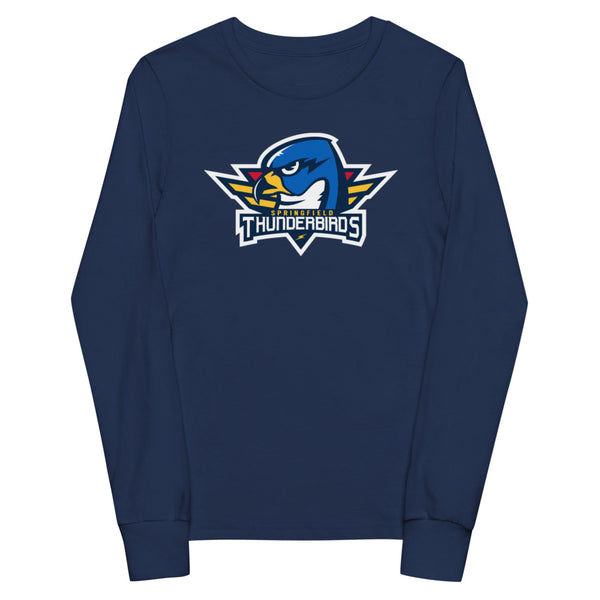 Springfield Thunderbirds Primary Logo Baby Onesie –