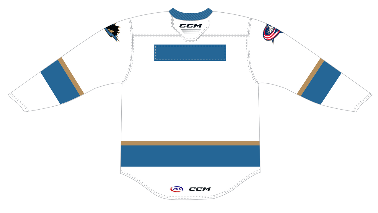 CCM Quicklite Cleveland Monsters Premier White Jersey