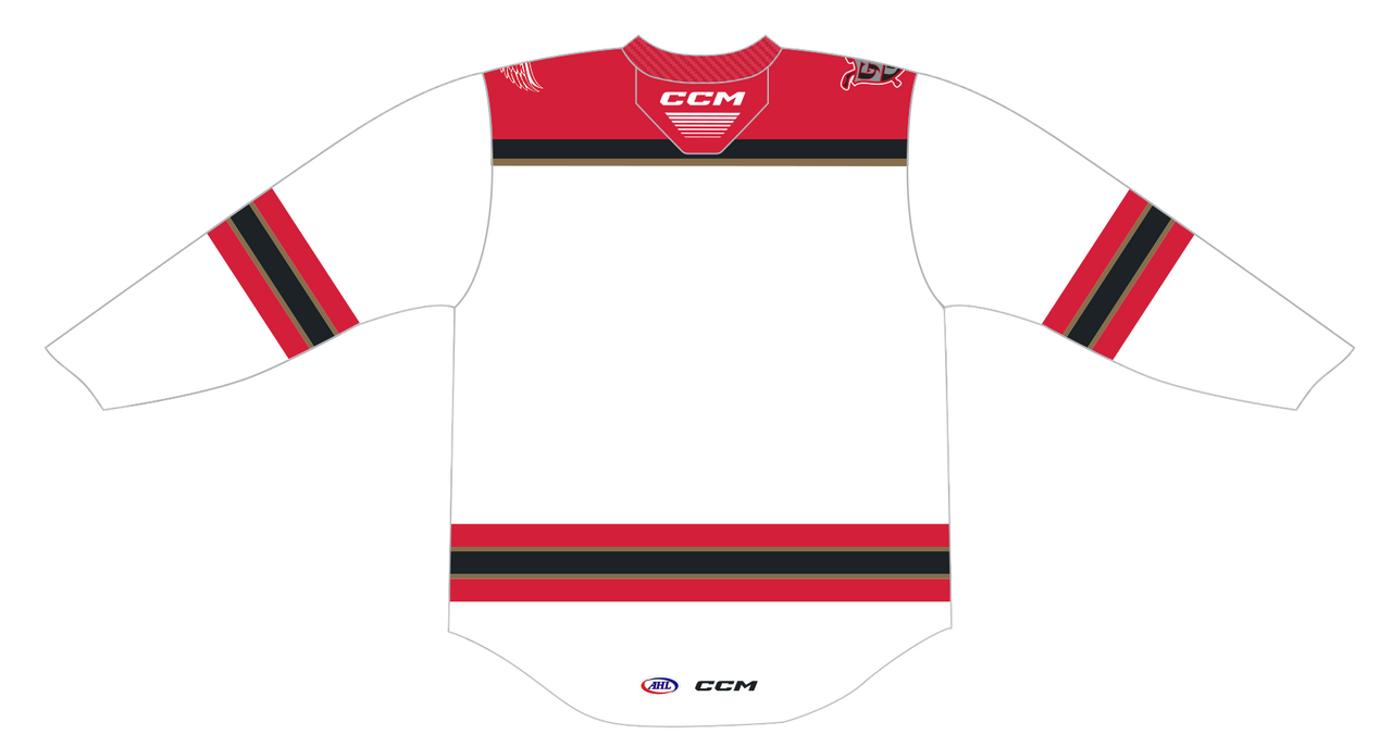 CCM Quicklite Grand Rapids Griffins Customized Premier White Jersey