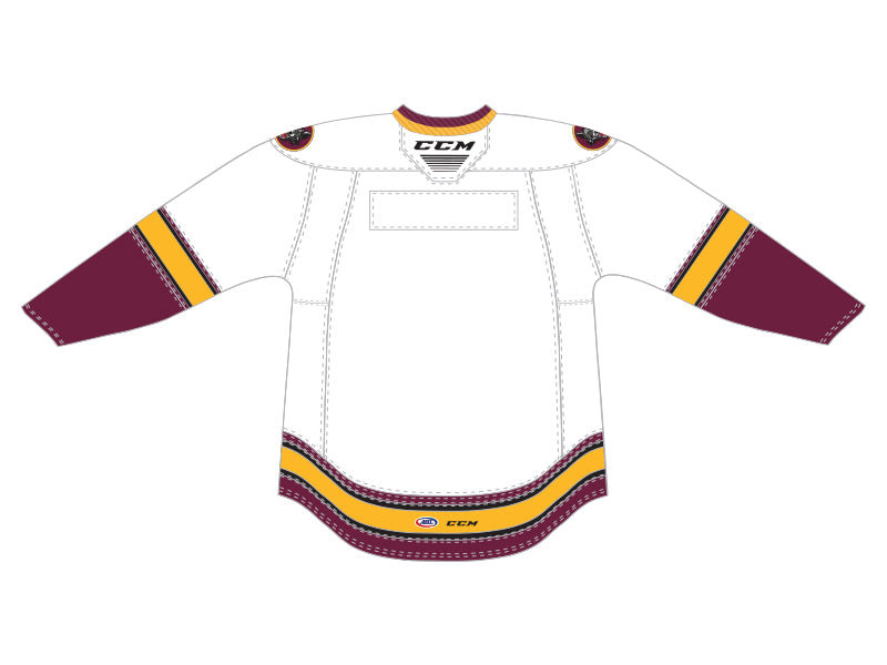 CCM Quicklite Chicago Wolves Premier White Jersey (Clearance)