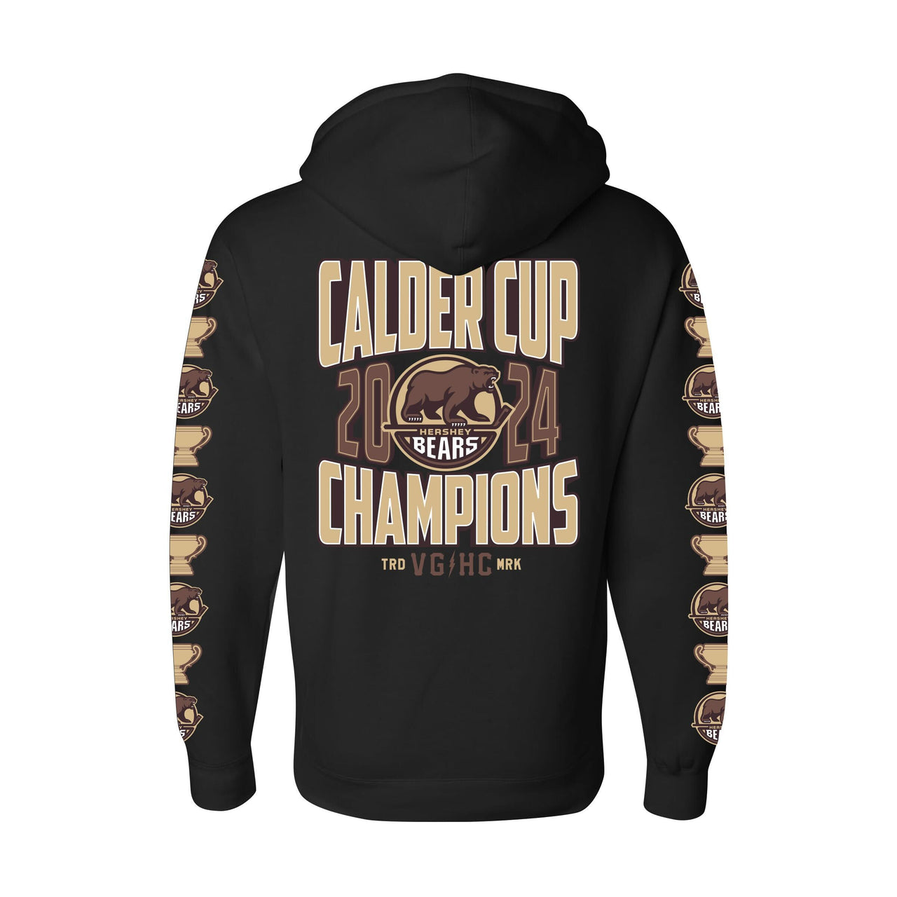 Violent Gentlemen Hershey Bears 2024 Calder Cup Champions Adult Pullover Hoodie