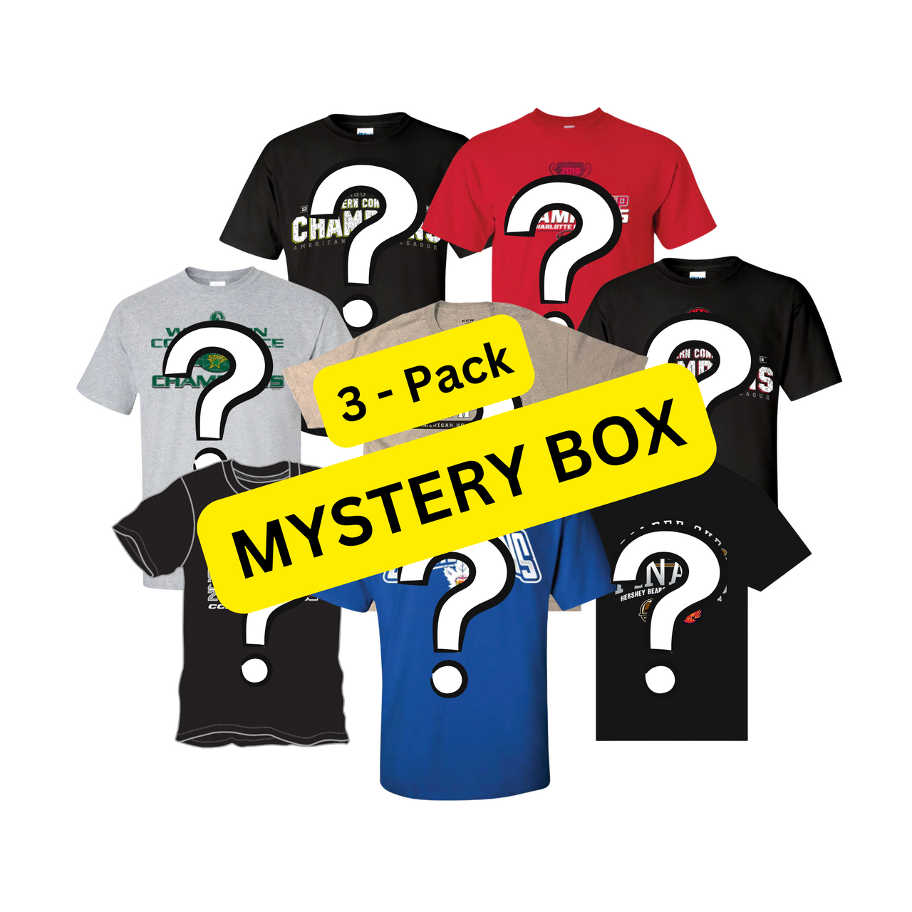 3-Pack Mystery T-Shirt Box