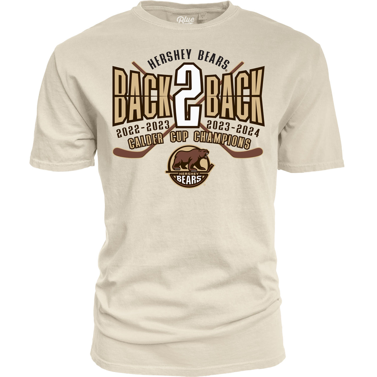 Hershey Bears Back-To-Back 2024 Calder Cup Champions Adult T-Shirt