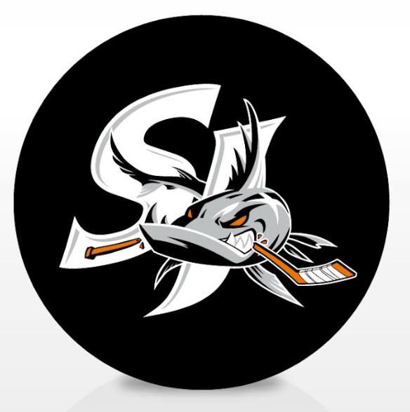 San Jose Barracuda Team Logo Souvenir Puck