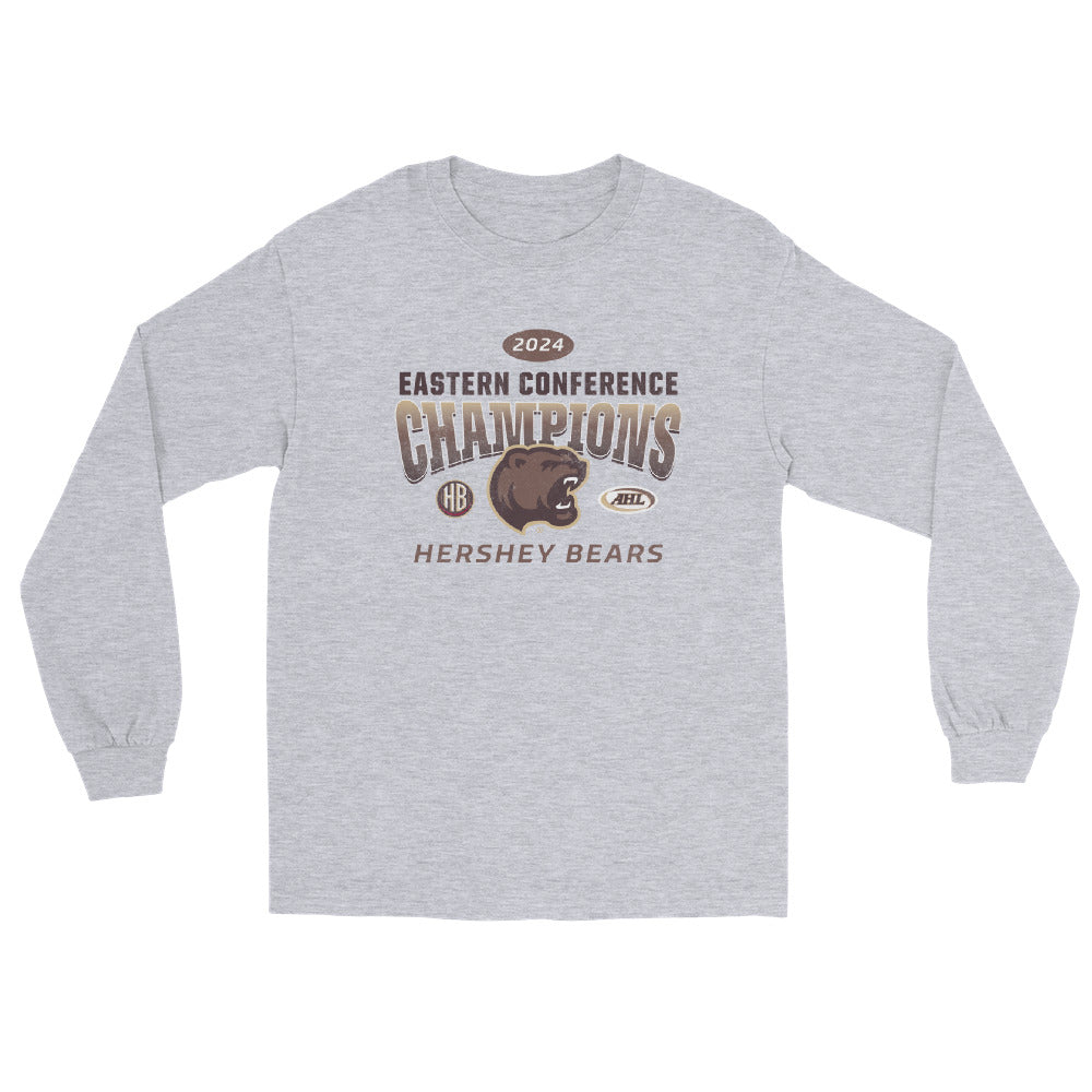 Hershey Bears 2024 Eastern Conference Champions Adult Long Sleeve Tee