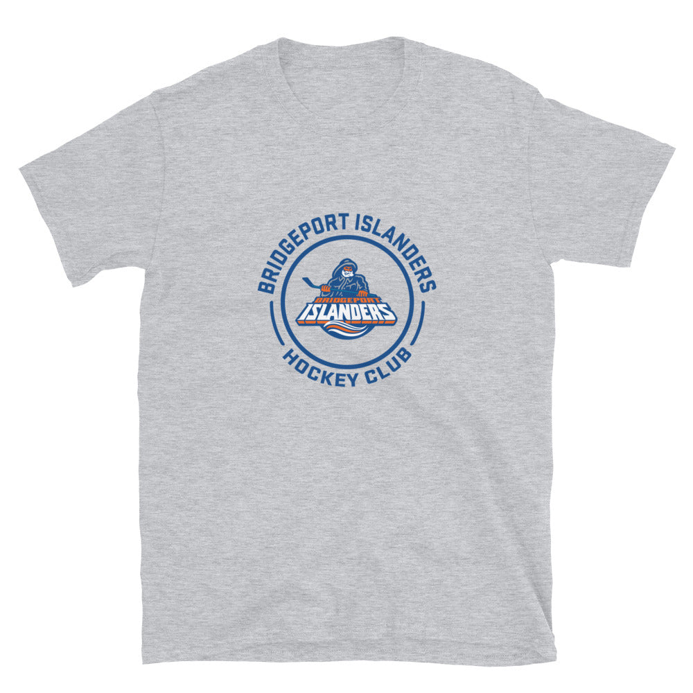 Bridgeport Islanders Adult Faceoff Short Sleeve T-Shirt