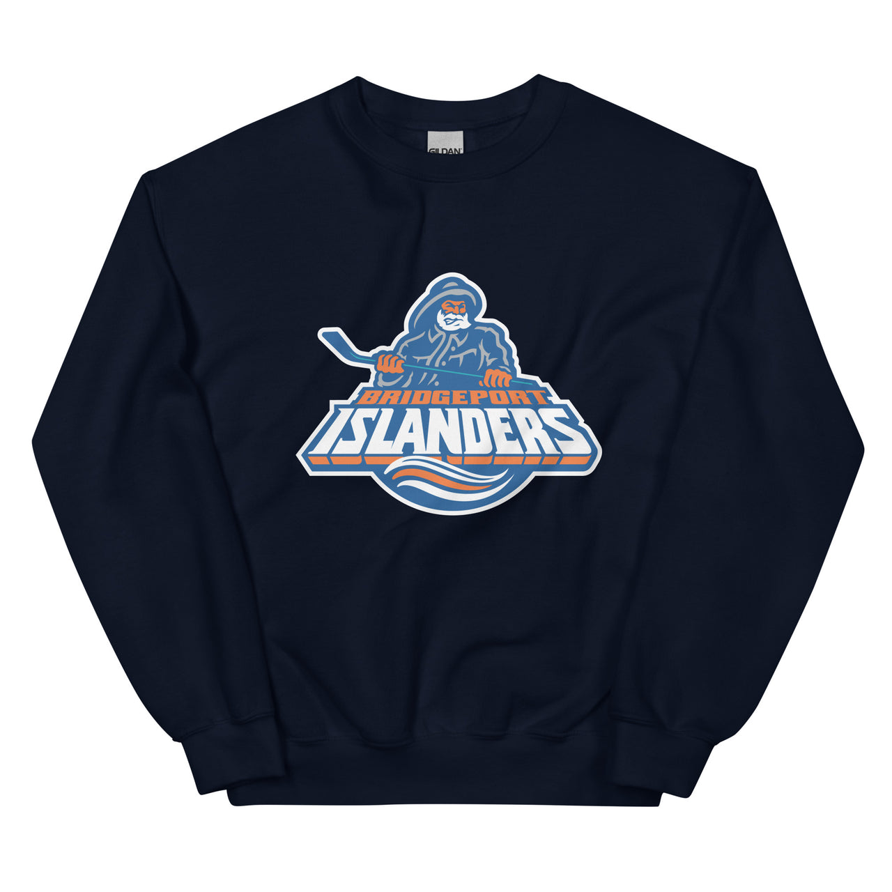 Bridgeport Islanders Adult Primary Logo Crewneck Sweatshirt