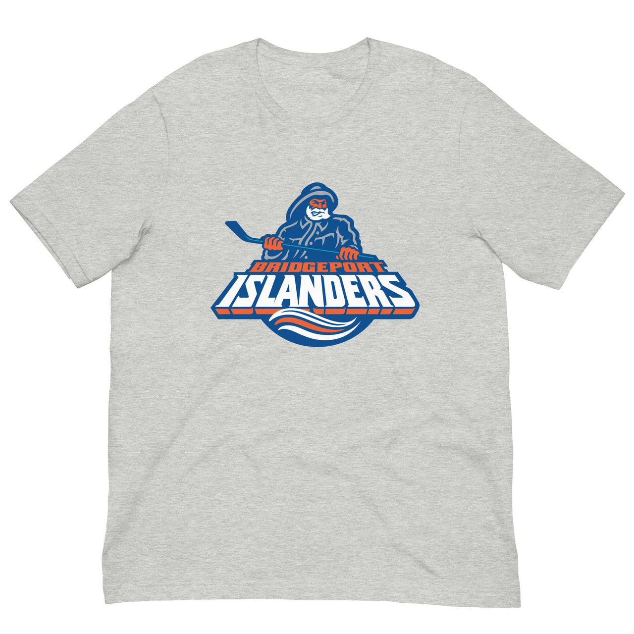 Bridgeport Islanders Adult Primary Logo Premium Short-Sleeve T-Shirt