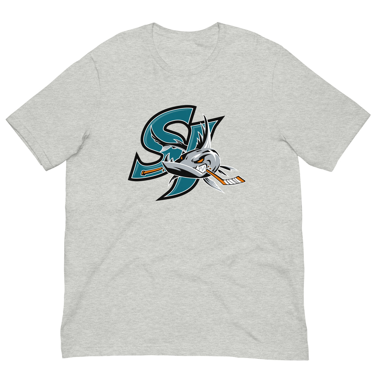 San Jose Barracuda Primary Logo Adult Unisex T-Shirt