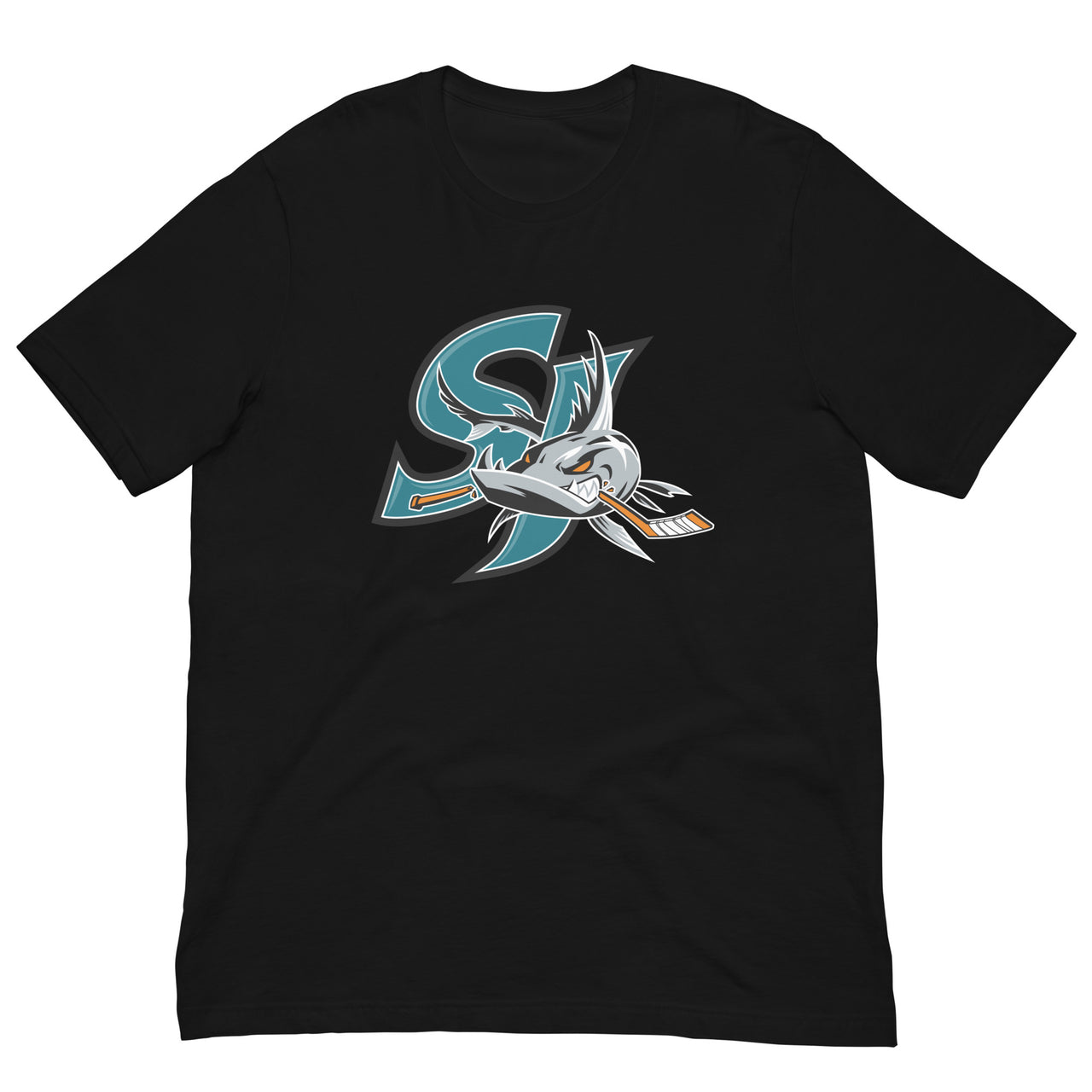 San Jose Barracuda Primary Logo Adult Unisex T-Shirt