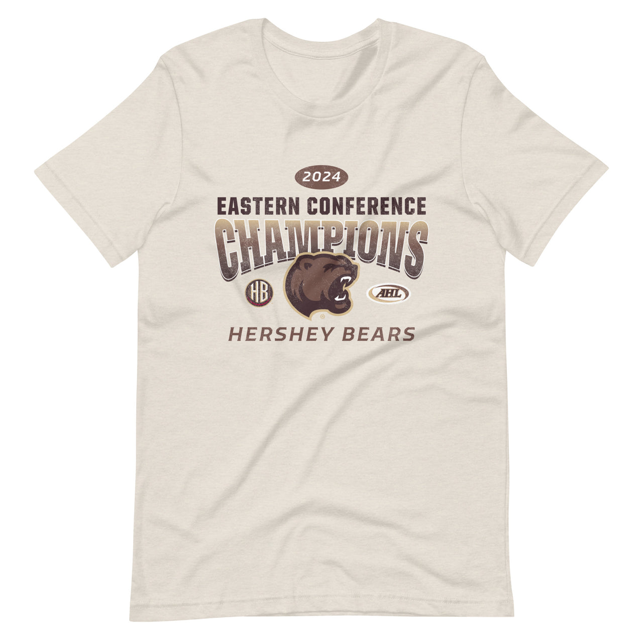 Hershey Bears 2024 Eastern Conference Champions Adult Premium Short Sleeve T-Shirt