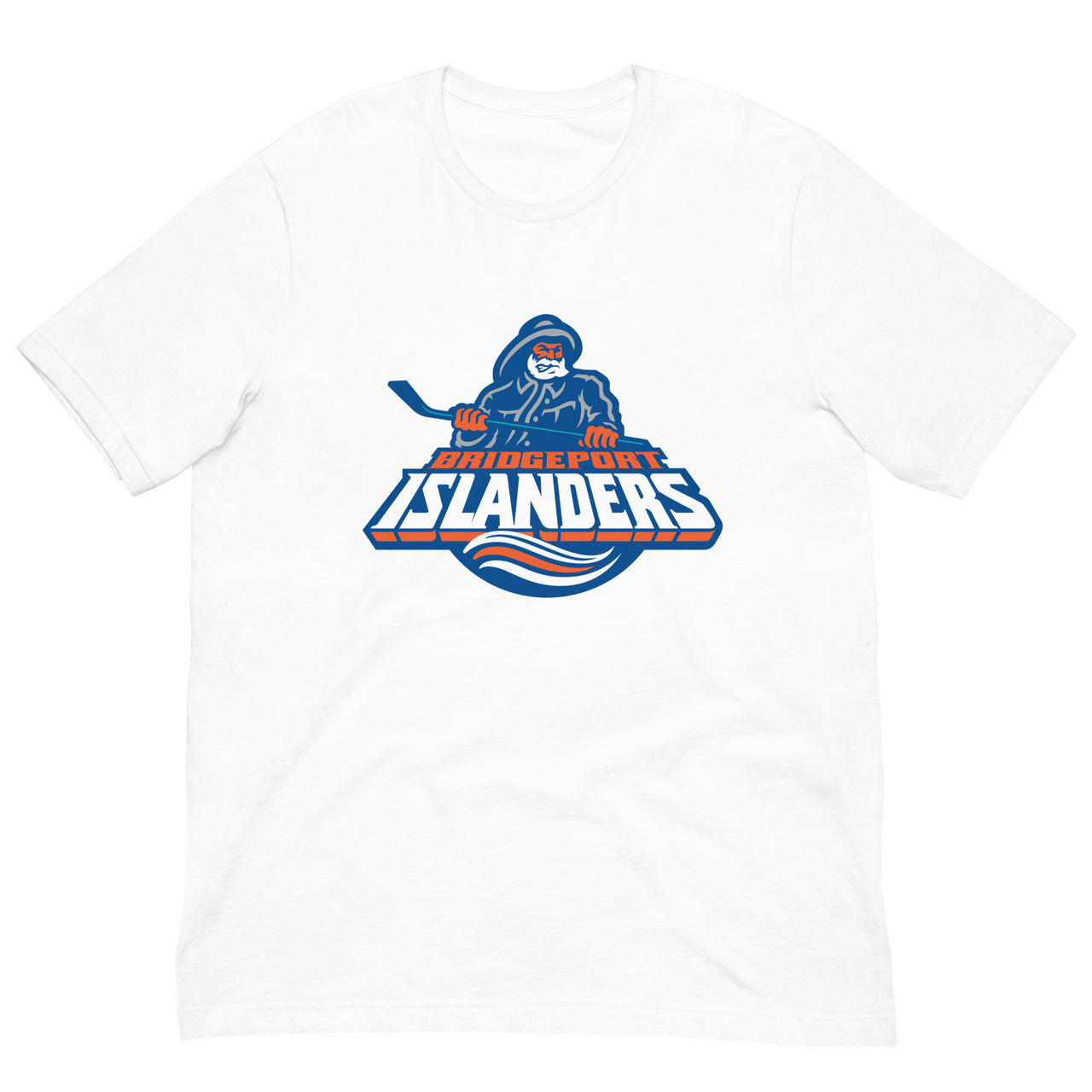 Bridgeport Islanders Adult Primary Logo Premium Short-Sleeve T-Shirt