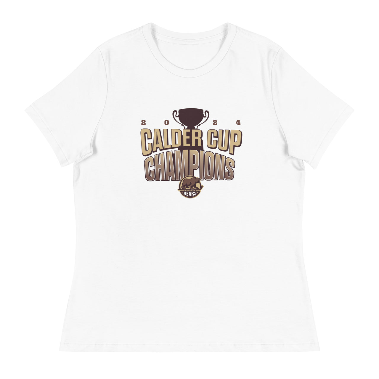 Hershey Bears 2024 Calder Cup Champions Women's Relaxed Victory T-Shirt