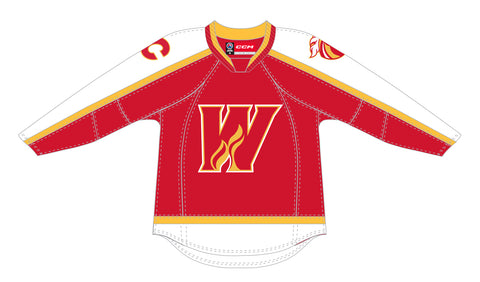Calgary Wranglers Adult Primary Logo Short Sleeve T-Shirt