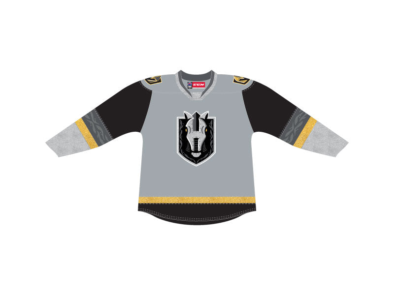 CCM Quicklite Henderson Silver Knights Premier Grey Jersey