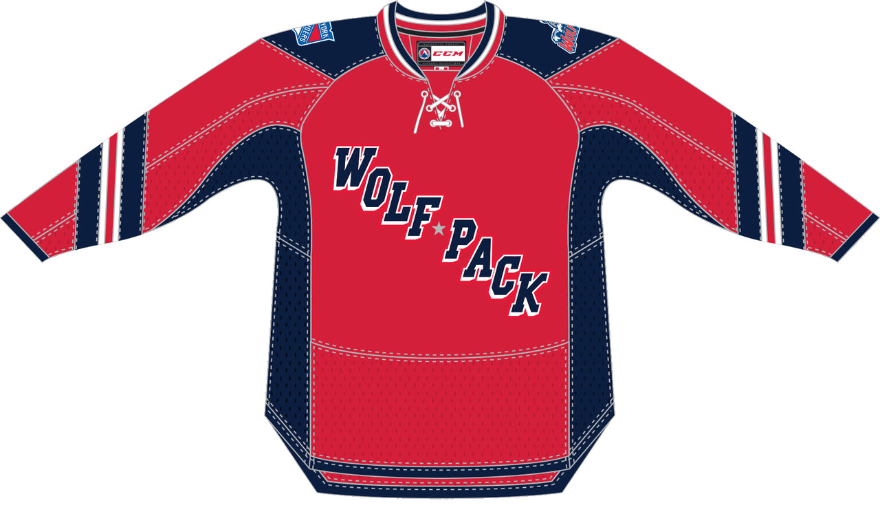 CCM Hartford Wolf Pack Premier Red Third Jersey (YOUTH)