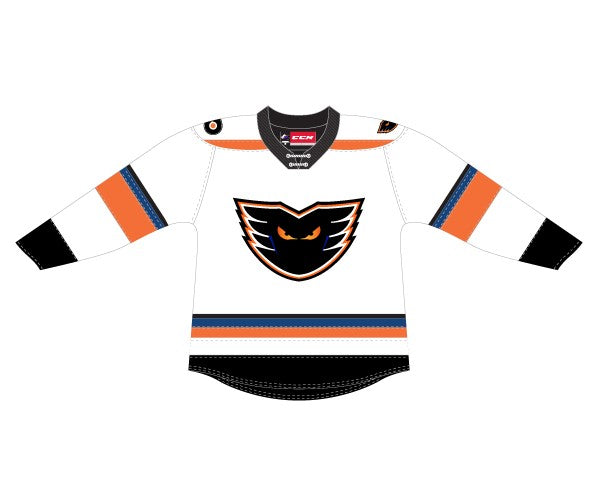 CCM Quicklite Lehigh Valley Phantoms Premier White Jersey