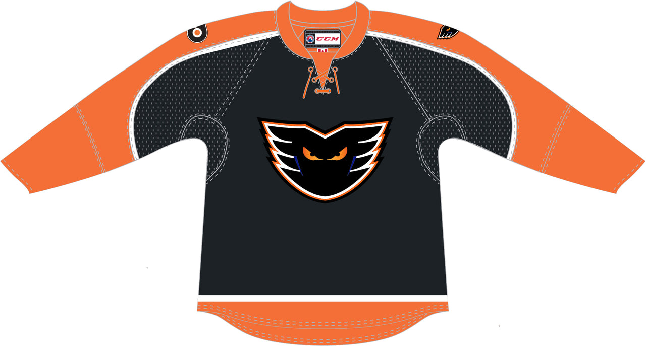 CCM Edge Lehigh Valley Phantoms Premier Black Jersey (Clearance)