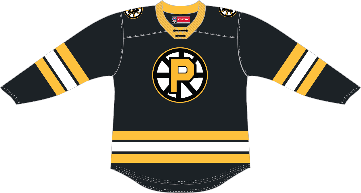 CCM Quicklite Providence Bruins Premier Black Jersey