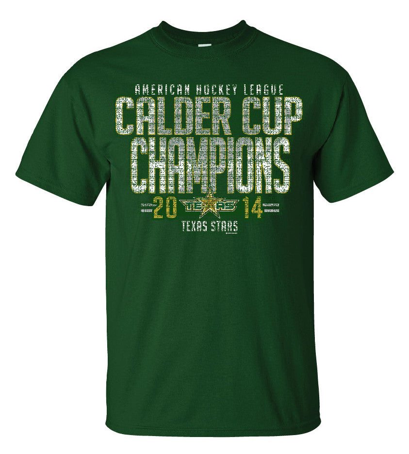 Texas Stars 2014 Calder Cup Champions Roster T-Shirt