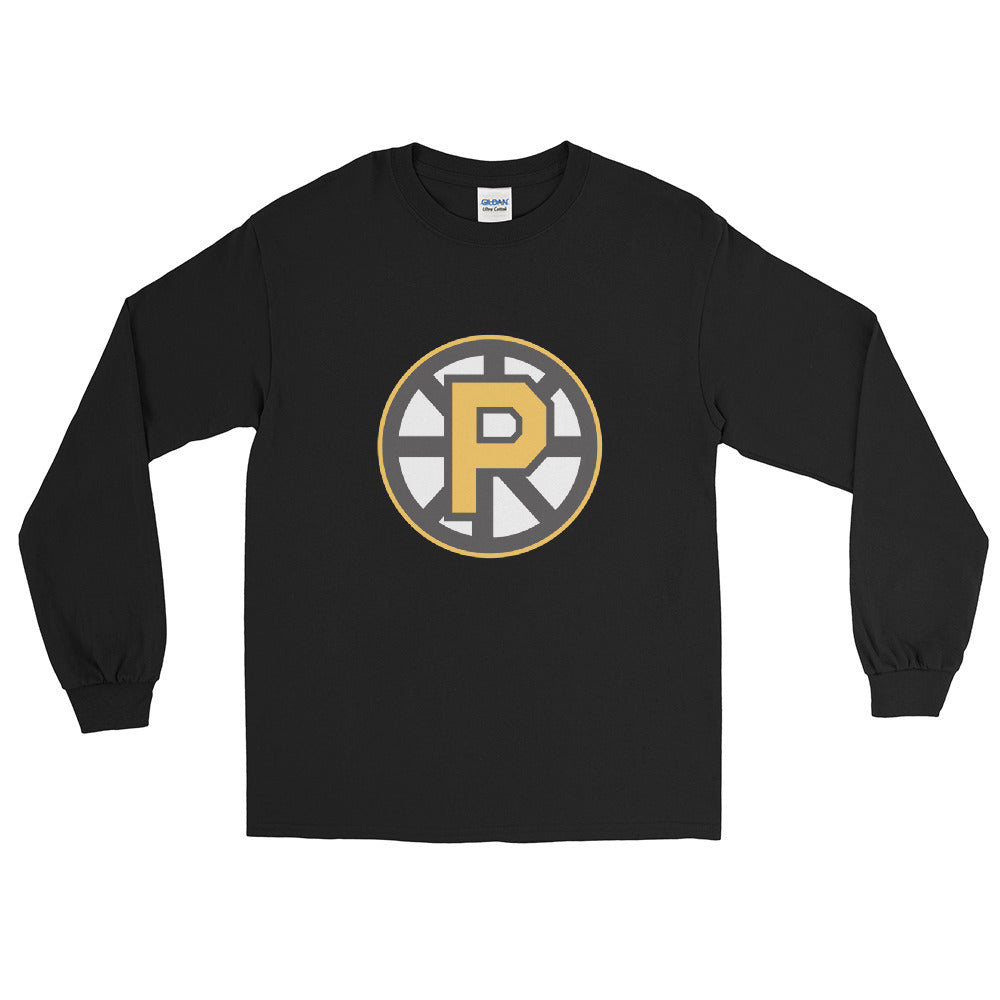 Providence Bruins Adult Primary Logo  Long Sleeve Shirt