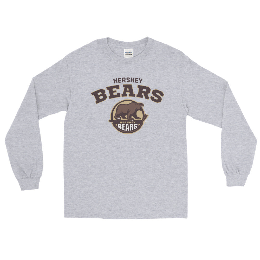 Hershey Bears Adult Arch Long Sleeve Shirt