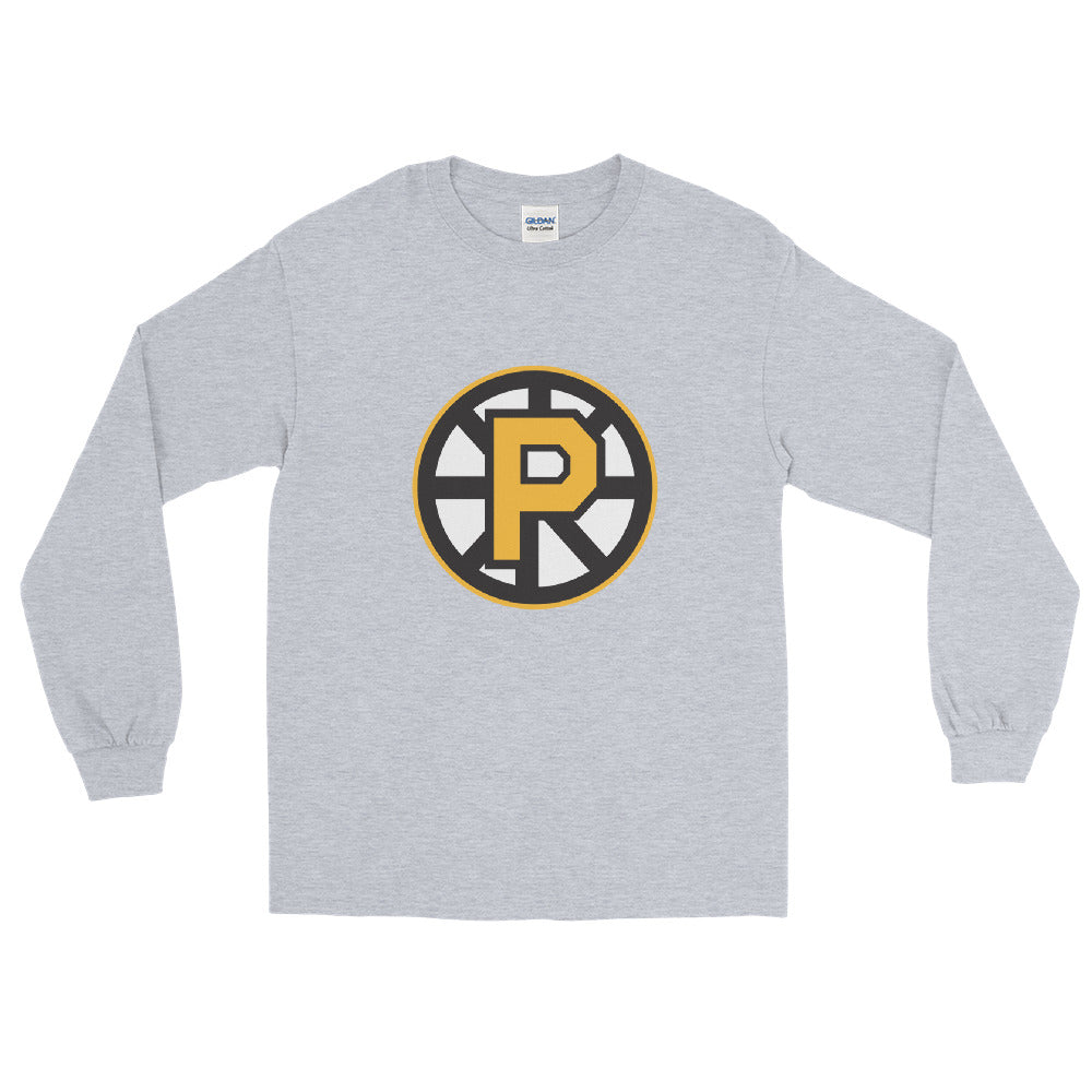 Providence Bruins Adult Primary Logo  Long Sleeve Shirt