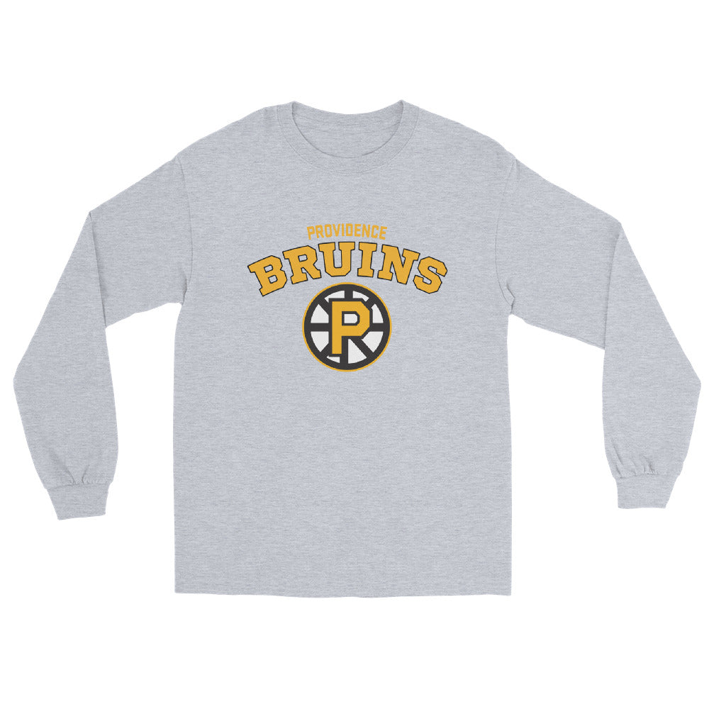 Providence Bruins Adult Arch Long Sleeve Shirt