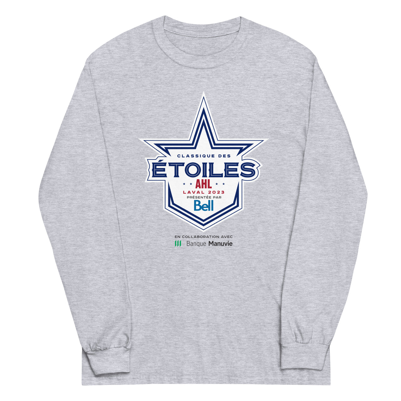 2023 AHL All-Star Classic Adult Long Sleeve Shirt French Logo