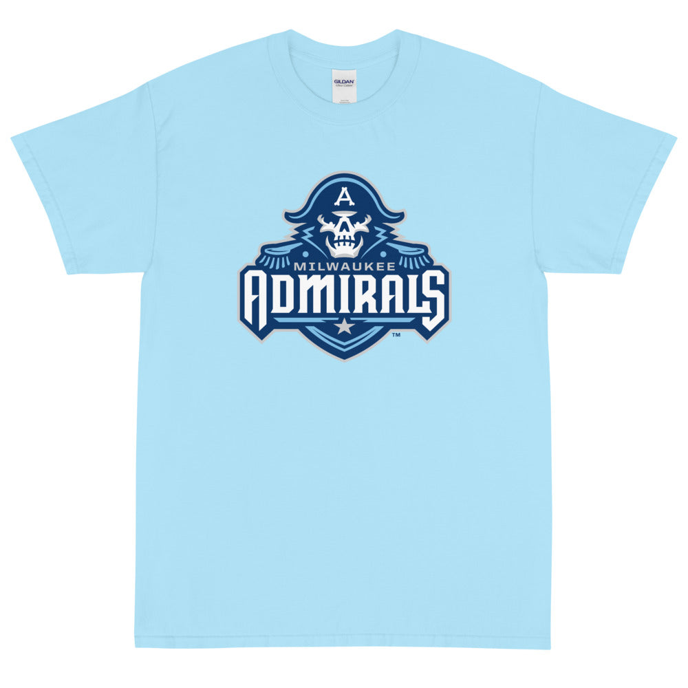 Milwaukee Admirals Adult Alternate Logo Short-Sleeve T-Shirt –