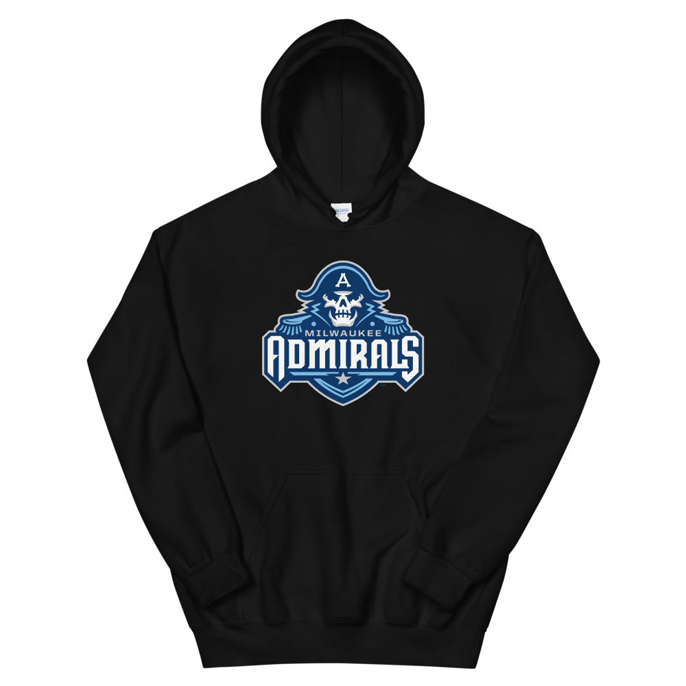 Milwaukee Admirals Primary Logo Youth Hoodie