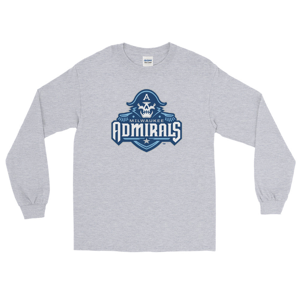 Milwaukee Admirals Adult Alternate Logo Crewneck Sweatshirt