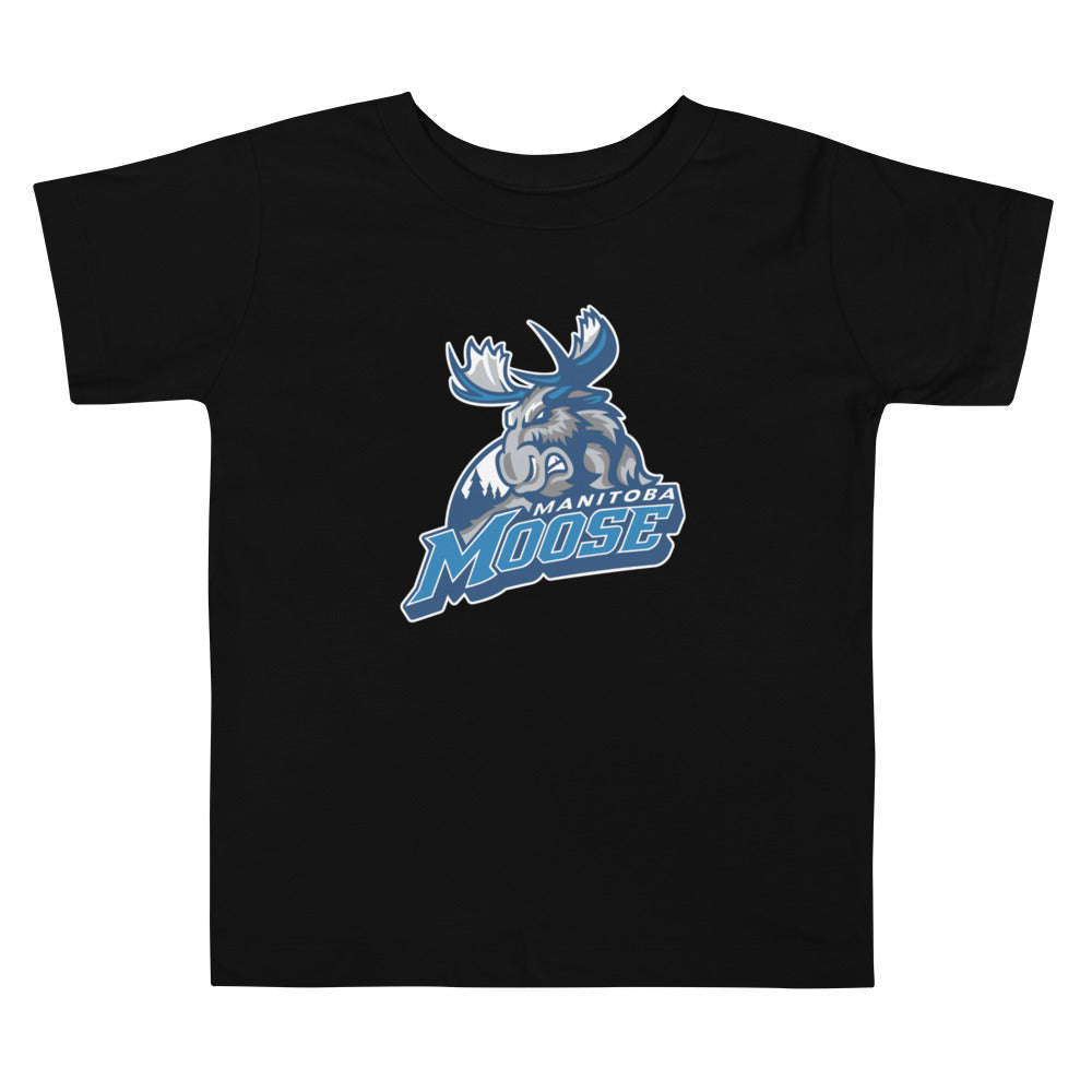 Manitoba Moose Primary Logo Toddler Short Sleeve T-Shirt