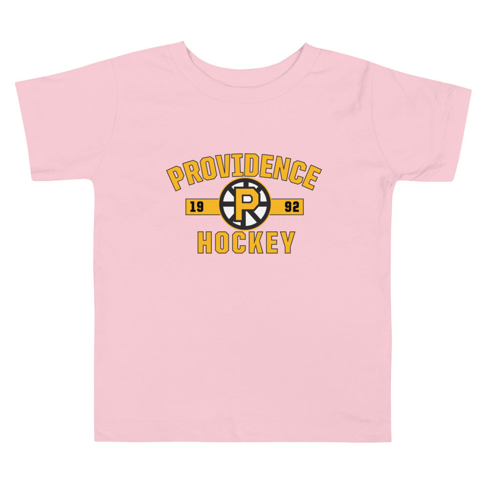 Providence Bruins Established Logo Toddler Short Sleeve T-Shirt