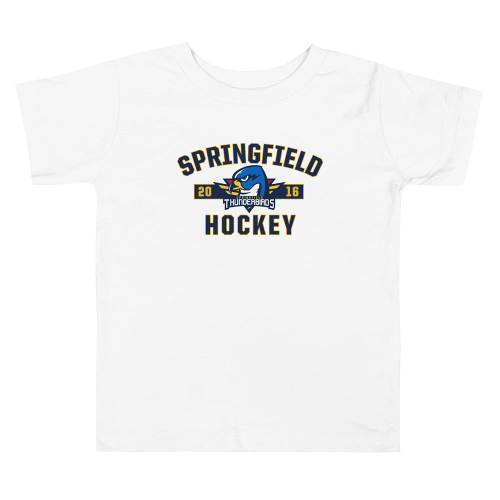 Springfield Thunderbirds Established Logo Toddler Short Sleeve T-Shirt