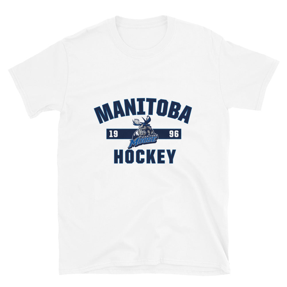 Manitoba Moose Adult Established Logo Short-Sleeve T-Shirt