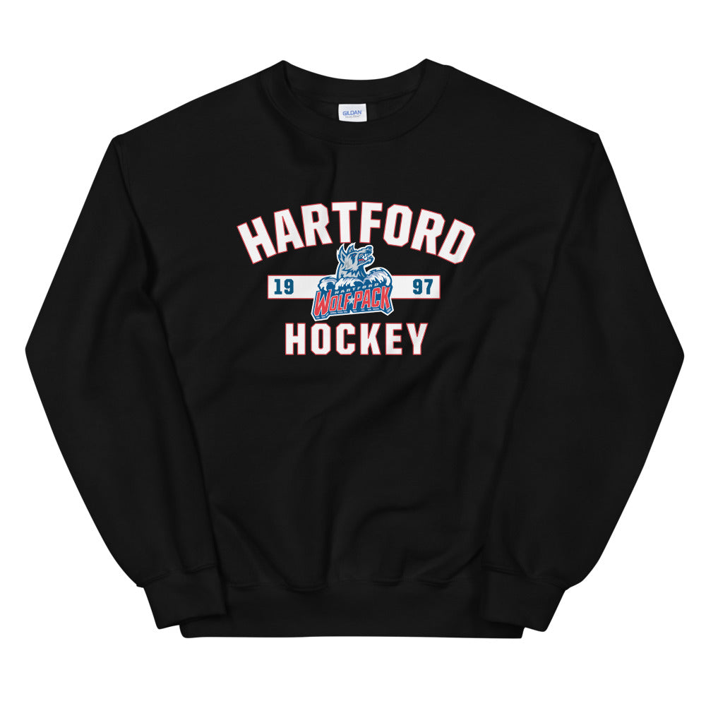 Hartford Wolf Pack Adult Established Crewneck Sweatshirt