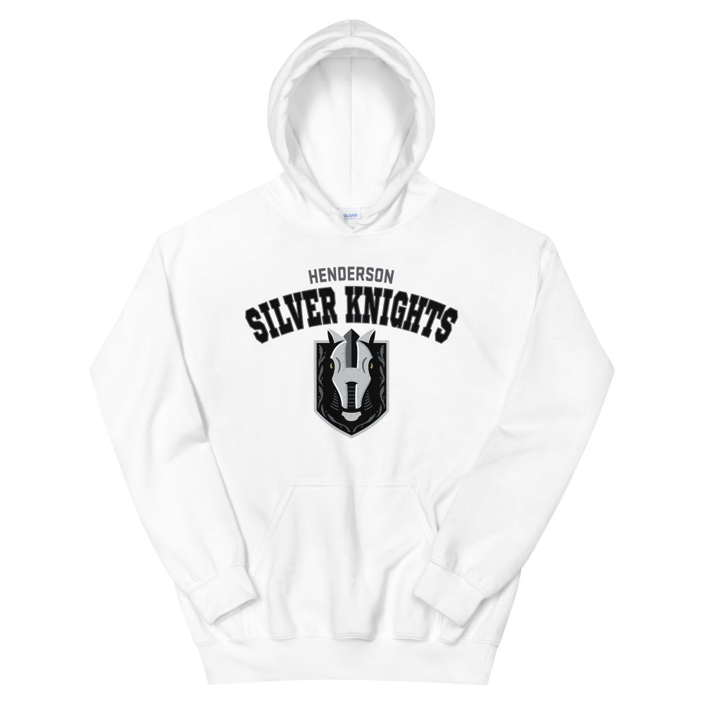 White and silver discount hoodie