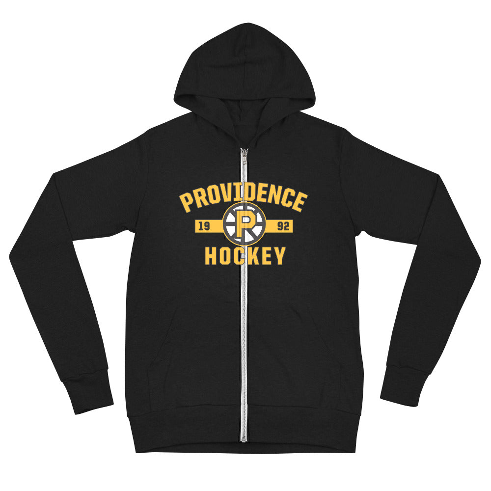 Providence Bruins Adult Established Logo Full Zip Hoodie