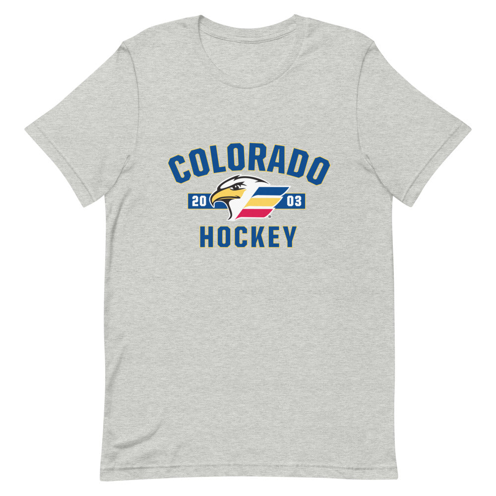 Colorado Eagles Adult Established Logo Premium Short-Sleeve T-Shirt