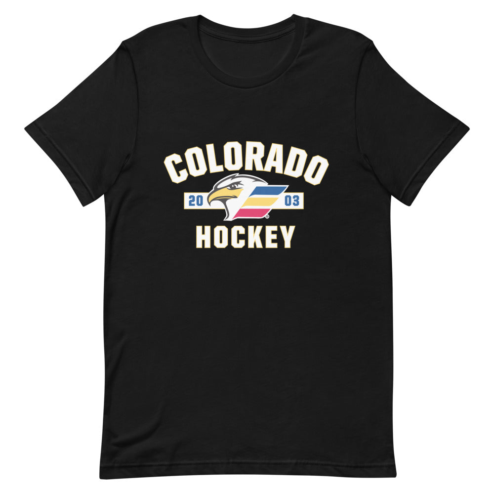 Colorado Eagles Adult Established Logo Premium Short-Sleeve T-Shirt