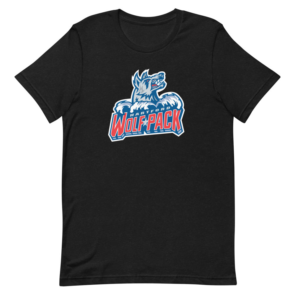 Hartford Wolf Pack Adult Primary Logo Premium Short-Sleeve T-Shirt