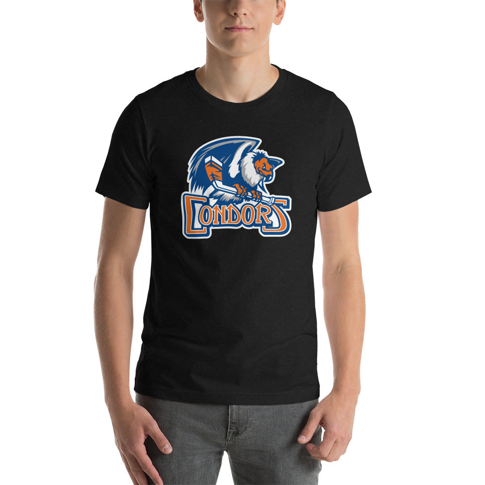 Bakersfield Condors Adult Primary Logo Premium Short Sleeve T-Shirt