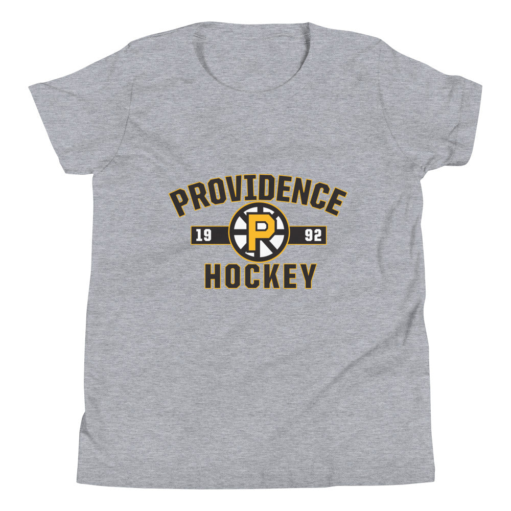 Providence Bruins Established Logo Youth Short Sleeve T-Shirt