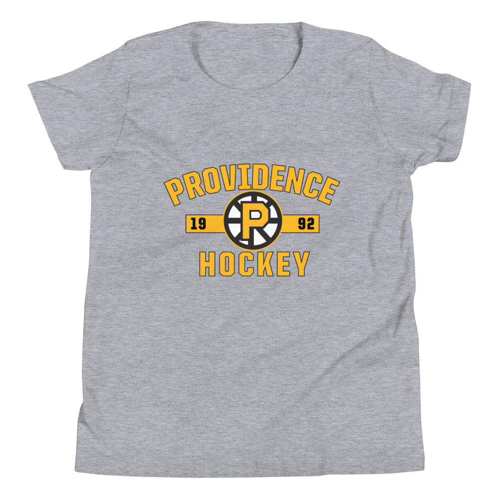 Providence Bruins Established Logo Youth Short Sleeve T-Shirt